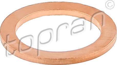 Topran 209 133 - Gasket, charger autospares.lv