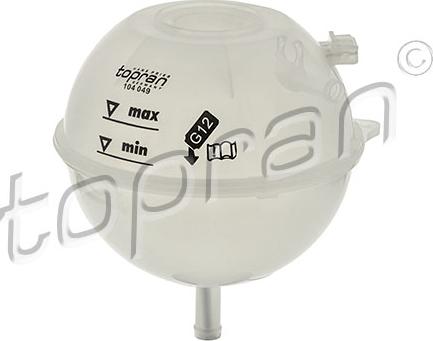 Topran 104 049 - Expansion Tank, coolant autospares.lv