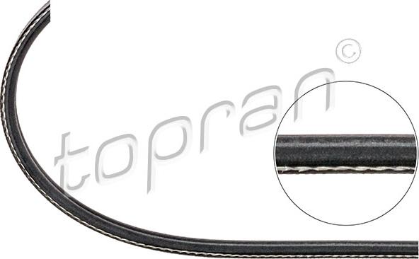 Topran 108 567 - V-Ribbed Belt autospares.lv