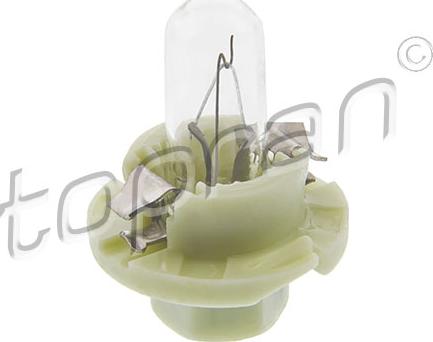 Topran 104 367 - Bulb, instrument lighting autospares.lv