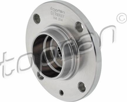 Topran 104 214 - Wheel Hub autospares.lv