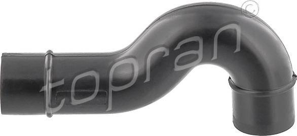 Topran 100 199 - Hose, cylinder head cover breather autospares.lv