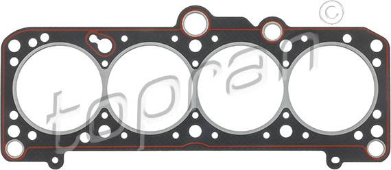 Topran 100 195 - Gasket, cylinder head autospares.lv