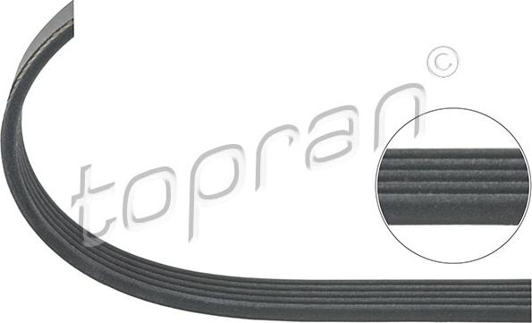 Topran 205 745 - V-Ribbed Belt autospares.lv