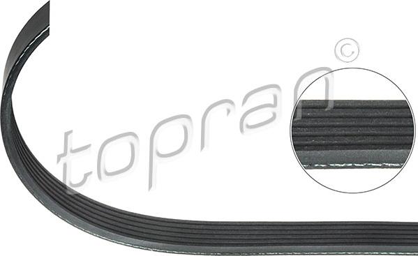 Topran 400 155 - V-Ribbed Belt autospares.lv