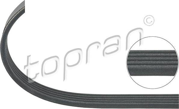 Topran 100 337 - V-Ribbed Belt autospares.lv