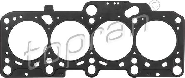 Topran 101 109 - Gasket, cylinder head autospares.lv