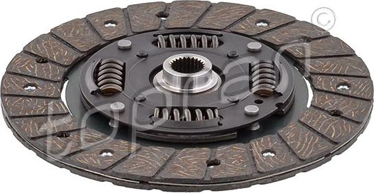 Topran 108 468 - Clutch Disc autospares.lv