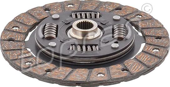 Topran 108 462 - Clutch Disc autospares.lv