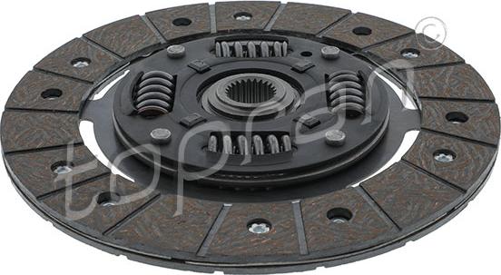 Topran 108 434 - Clutch Disc autospares.lv