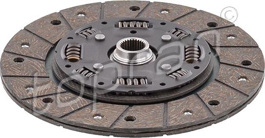 Topran 108 420 - Clutch Disc autospares.lv