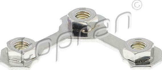 Topran 108 158 - Securing Plate, ball joint autospares.lv
