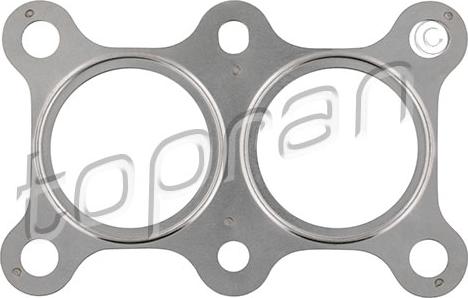 Topran 108 180 - Gasket, exhaust pipe autospares.lv