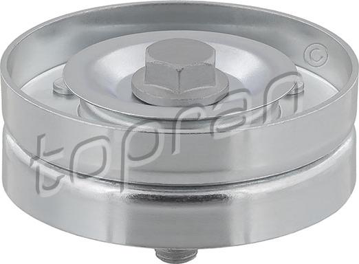 Topran 108 172 - Pulley, v-ribbed belt autospares.lv