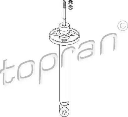 Topran 103 518 - Shock Absorber autospares.lv