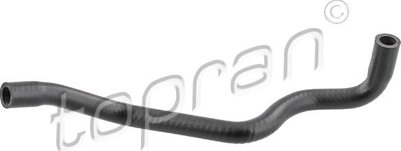 Topran 103 002 - Radiator Hose autospares.lv