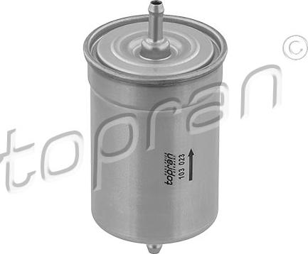 Topran 103 023 - Fuel filter autospares.lv