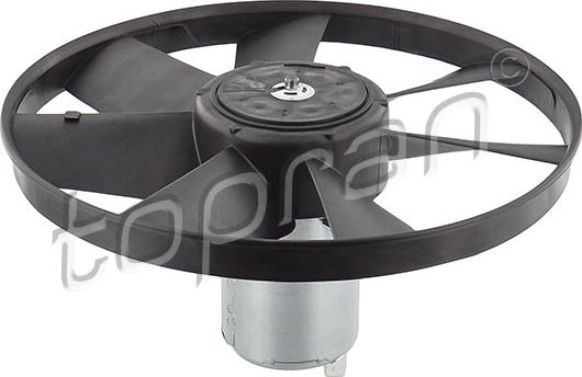 Topran 103 137 - Fan, radiator autospares.lv