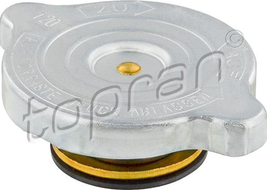 Topran 103 385 - Sealing Cap, coolant tank autospares.lv