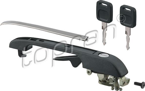 Topran 103 708 - Door Handle autospares.lv