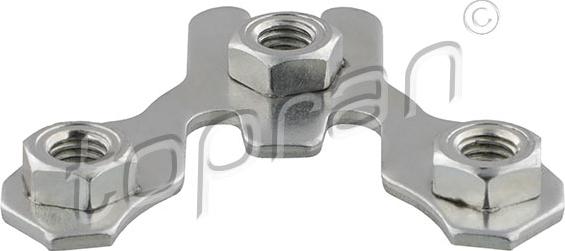 Topran 102 773 - Securing Plate, ball joint autospares.lv