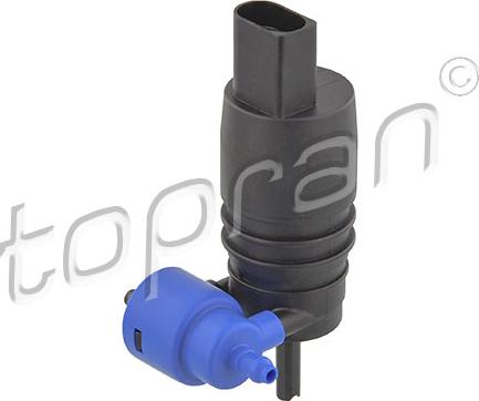 Topran 107 819 - Water Pump, window cleaning autospares.lv