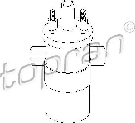 Topran 107 352 - Ignition Coil autospares.lv