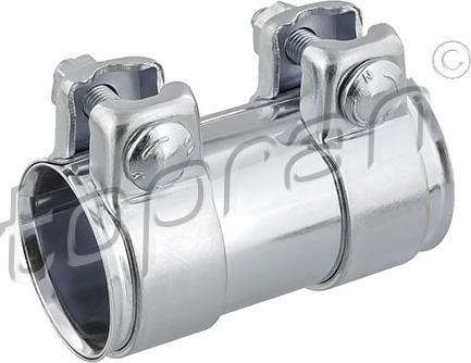 Topran 107 219 - Pipe Connector, exhaust system autospares.lv