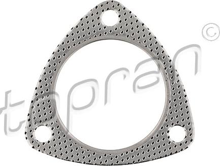 Topran 107 211 - Gasket, exhaust pipe autospares.lv