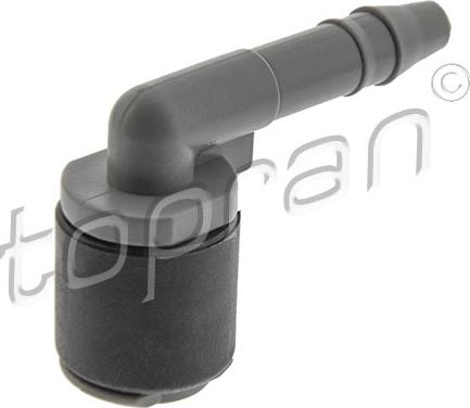 Topran 119 985 - Connector, washer-fluid pipe autospares.lv