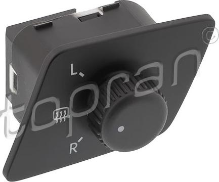 Topran 119794 - Switch, mirror adjustment autospares.lv