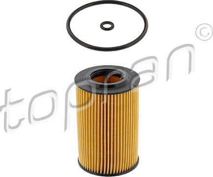 Topran 114 419 - Oil Filter autospares.lv