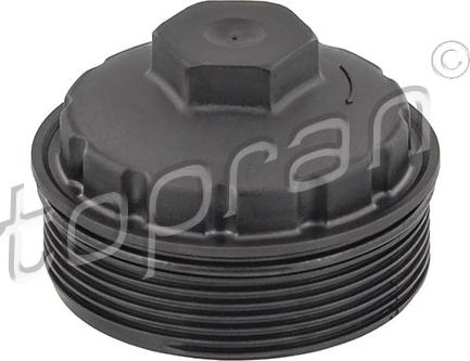 Topran 115 039 - Cap, oil filter housing autospares.lv