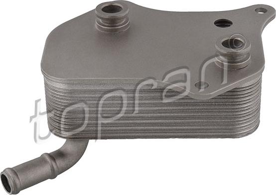 Topran 115 125 - Oil Cooler, engine oil autospares.lv
