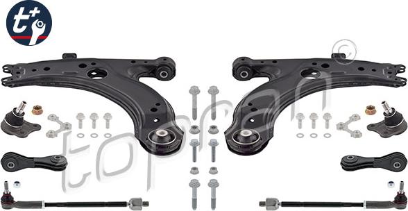 Topran 115 802 - Link Set, wheel suspension autospares.lv