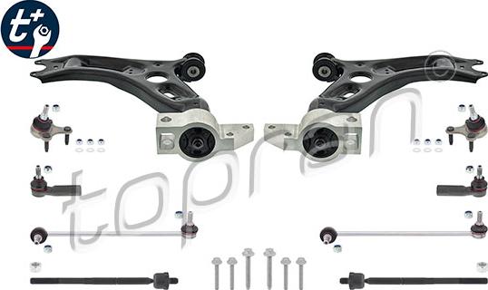 Topran 115 799 - Link Set, wheel suspension autospares.lv