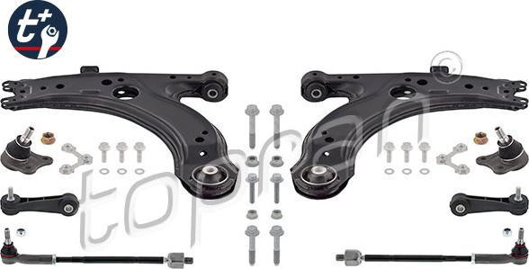 Topran 115 798 - Link Set, wheel suspension autospares.lv