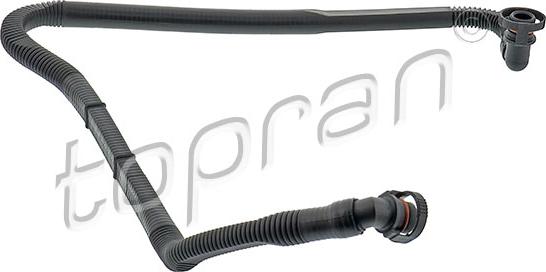 Topran 116 497 - Hose, cylinder head cover breather autospares.lv
