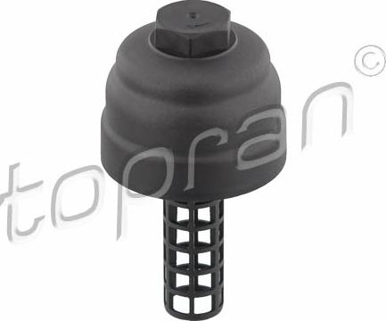 Topran 116 049 - Cap, oil filter housing autospares.lv