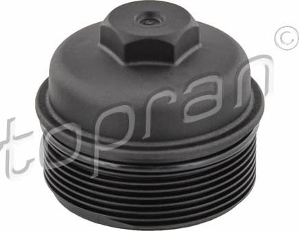 Topran 116 048 - Cap, oil filter housing autospares.lv