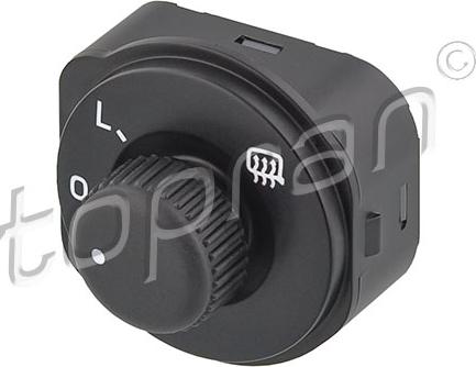 Topran 116 055 - Switch, mirror adjustment autospares.lv