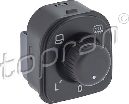 Topran 116 057 - Switch, mirror adjustment autospares.lv