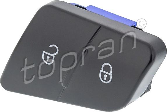 Topran 116 034 - Switch, door lock system autospares.lv