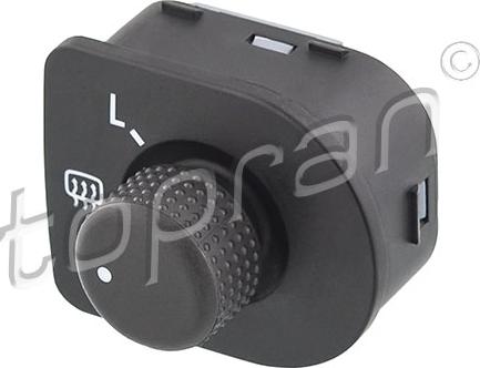 Topran 116 030 - Switch, mirror adjustment autospares.lv