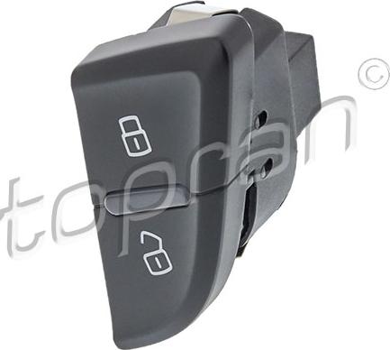 Topran 116 028 - Switch, door lock system autospares.lv