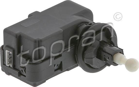 Topran 116 176 - Control, actuator, headlight range adjustment autospares.lv