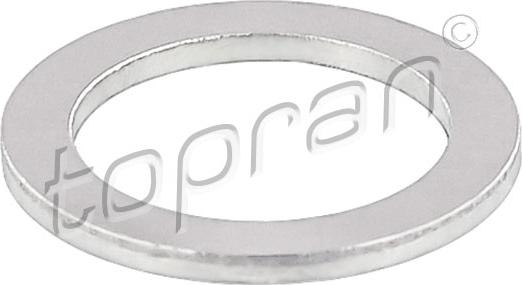 Topran 110 600 - Seal Ring, oil drain plug autospares.lv