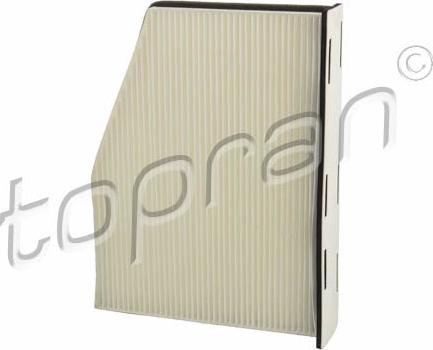 Topran 110 091 - Filter, interior air autospares.lv