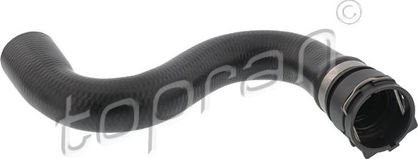 Topran 110 161 - Radiator Hose autospares.lv