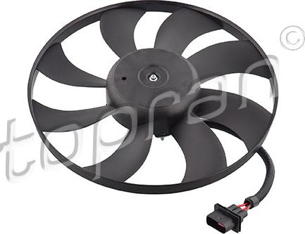 Topran 111 452 - Fan, radiator autospares.lv